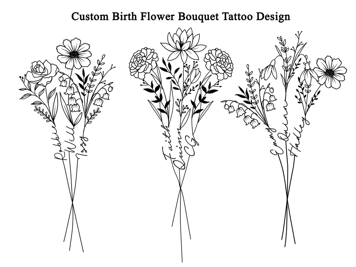 DIY Birth Flower Bouquet Assembly for Meaningful Gifts